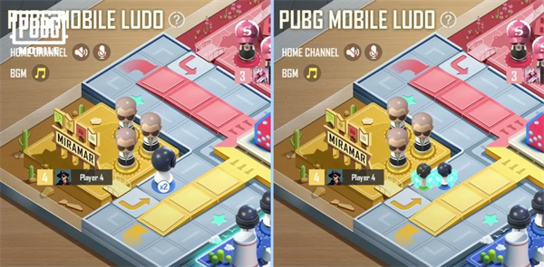 PUBG MOBILE 纵享欢聚时刻！全新LUDO棋玩法上线，直接反手摇出一个6